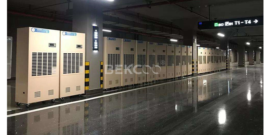 地下車庫除濕機(jī)案例